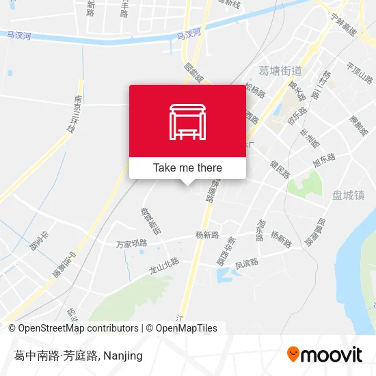 葛中南路·芳庭路 map