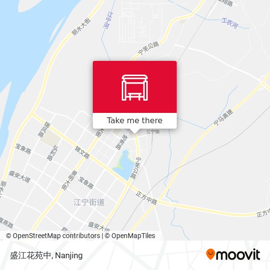 盛江花苑中 map