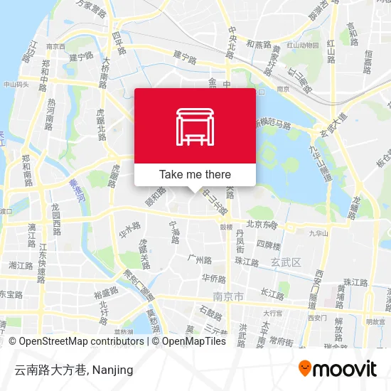 云南路大方巷 map
