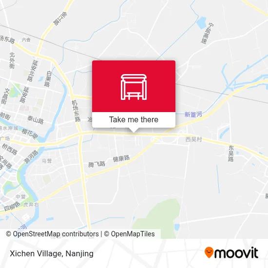 Xichen Village map