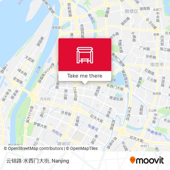 云锦路·水西门大街 map