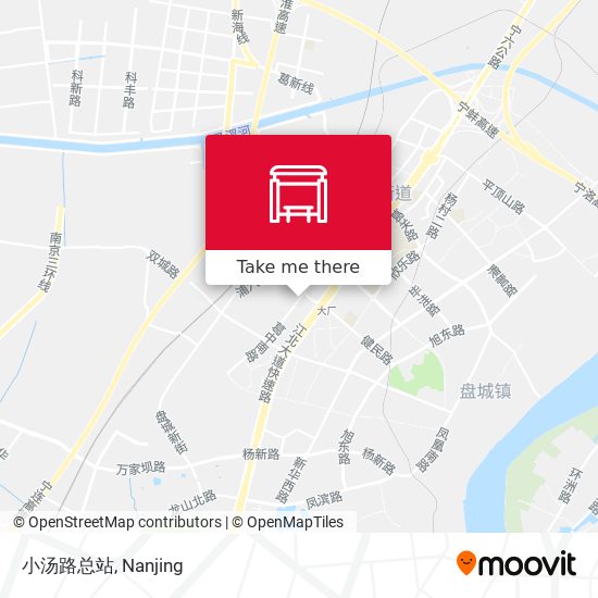小汤路总站 map