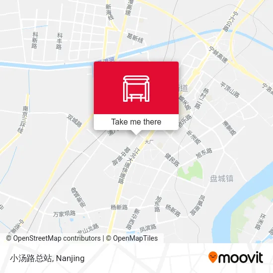小汤路总站 map