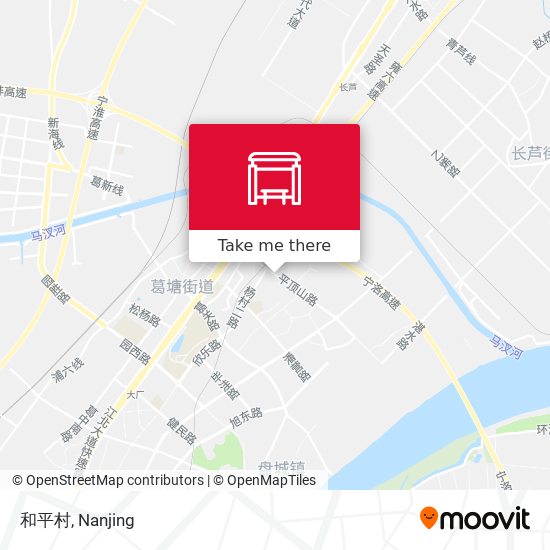 和平村 map