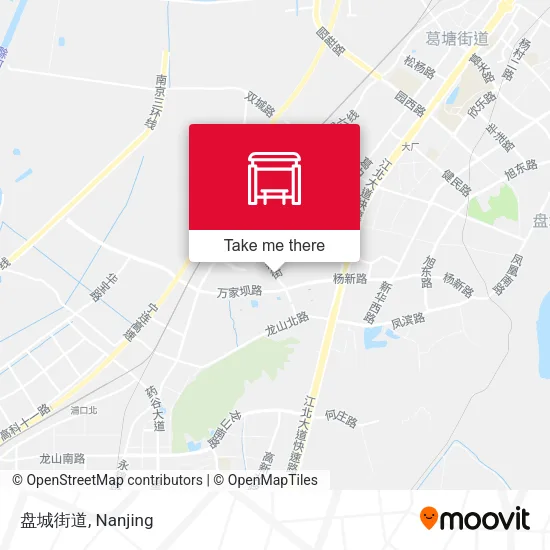 盘城街道 map
