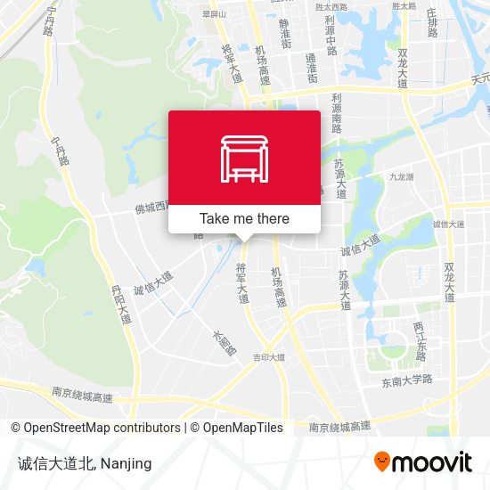 诚信大道北 map