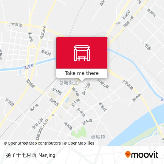扬子十七村西 map