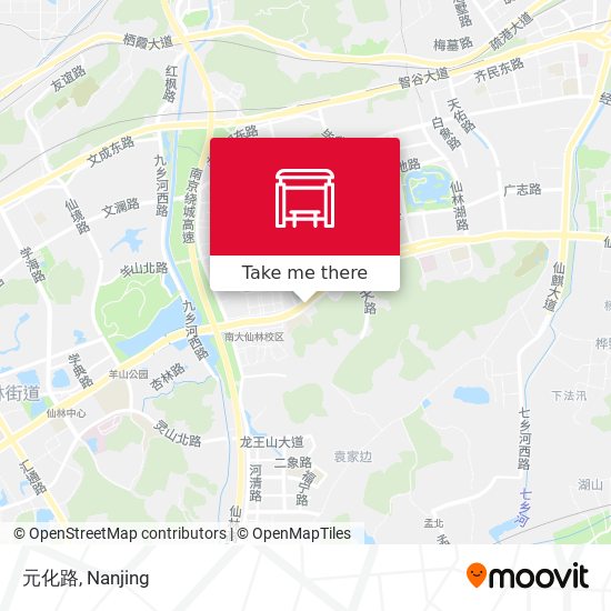 元化路 map