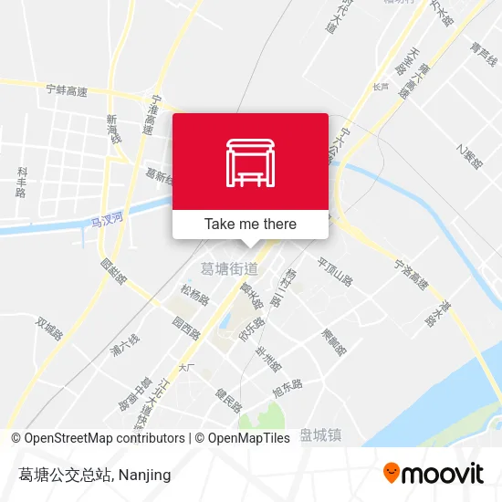 葛塘公交总站 map