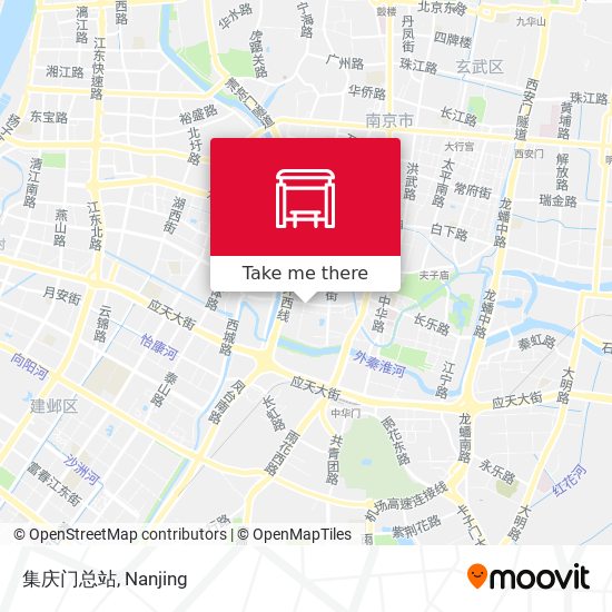 集庆门总站 map