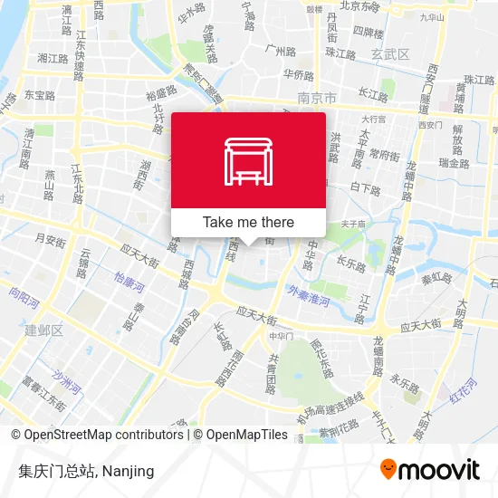 集庆门总站 map