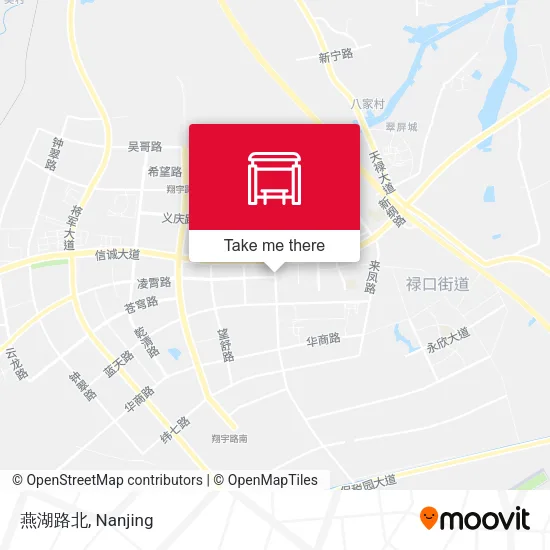 燕湖路北 map