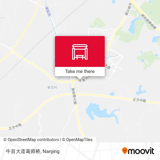 牛首大道葛师桥 map