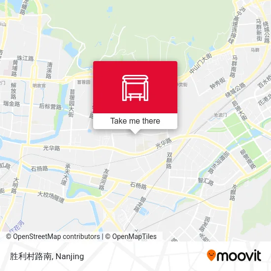 胜利村路南 map