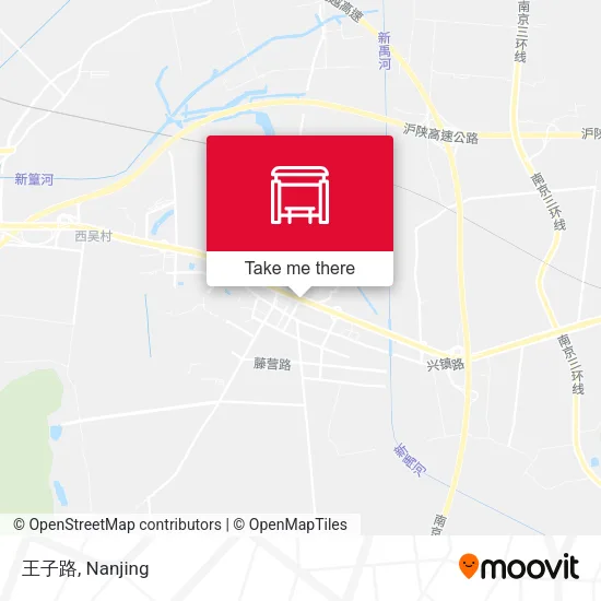王子路 map