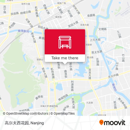 高尔夫西花园 map