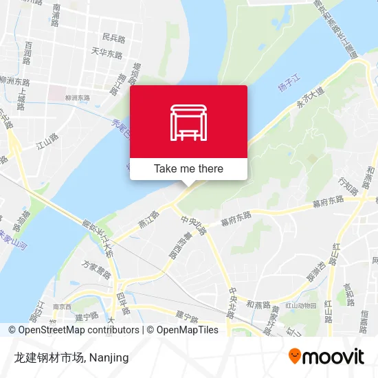 龙建钢材市场 map