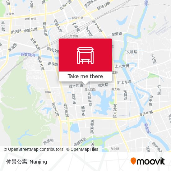仲景公寓 map