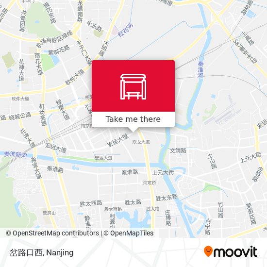 岔路口西 map