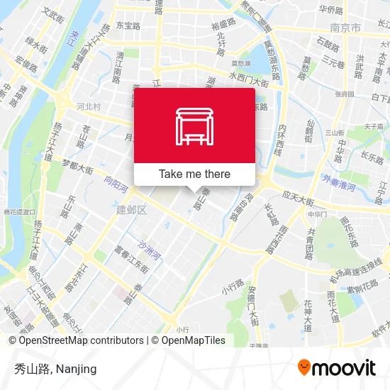 秀山路 map