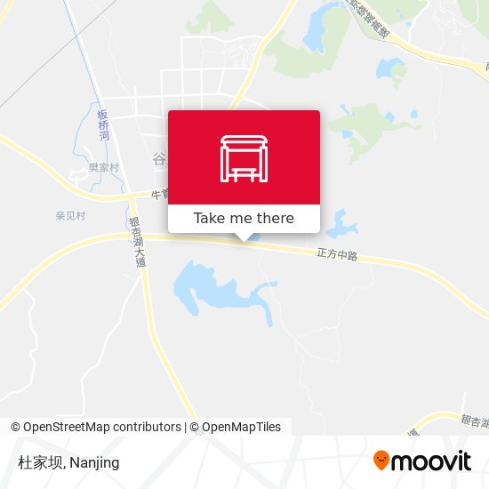 杜家坝 map