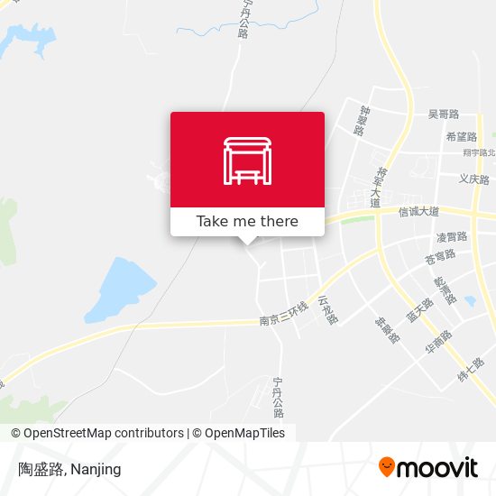 陶盛路 map