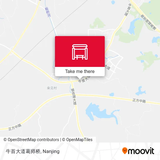 牛首大道葛师桥 map