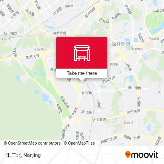 朱庄北 map