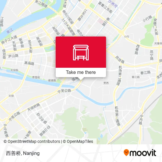 西善桥 map