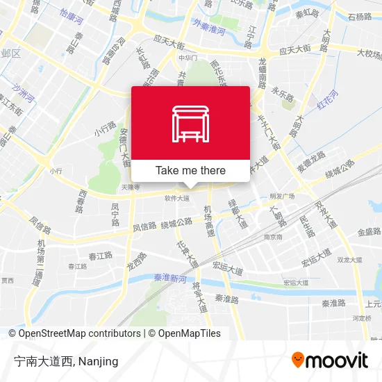 宁南大道西 map