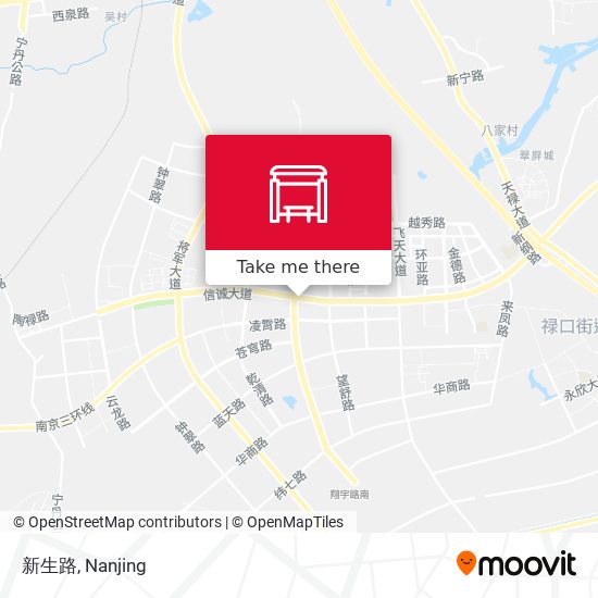 新生路 map