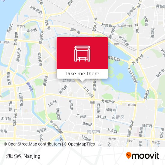 湖北路 map