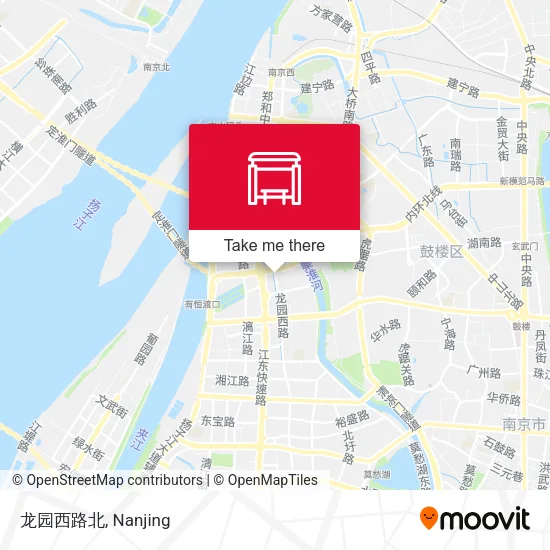 龙园西路北 map