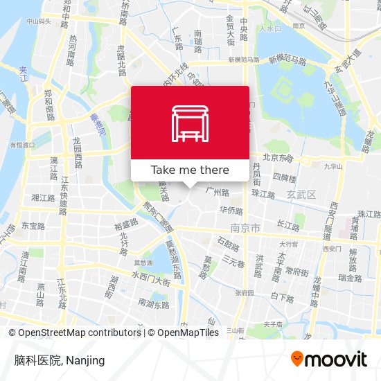 脑科医院 map