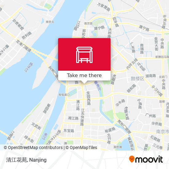 清江花苑 map