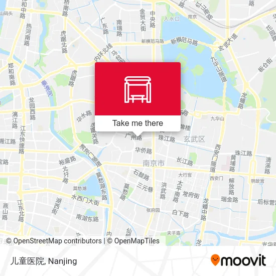 儿童医院 map