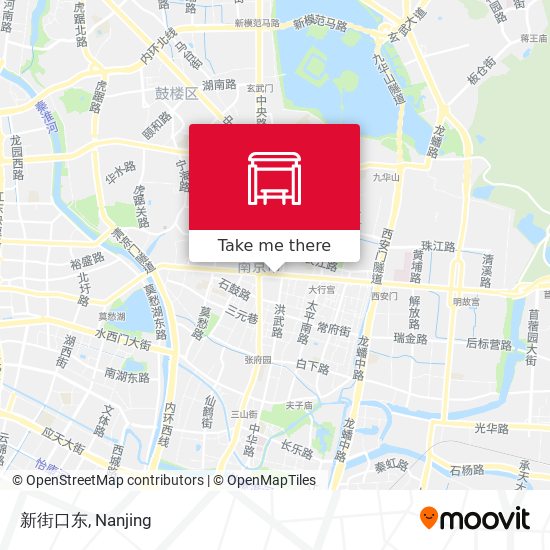 新街口东 map