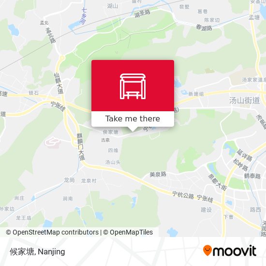 候家塘 map