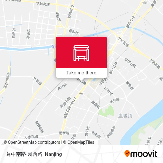 葛中南路·园西路 map