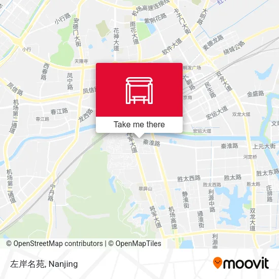 左岸名苑 map