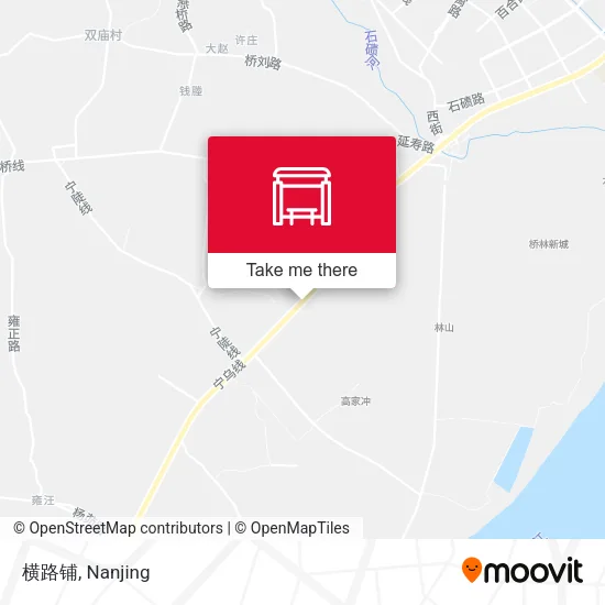 横路铺 map