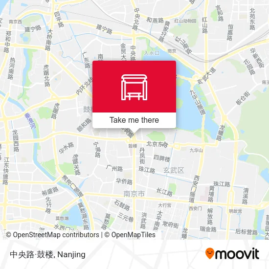 中央路·鼓楼 map