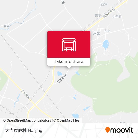 大吉度假村 map