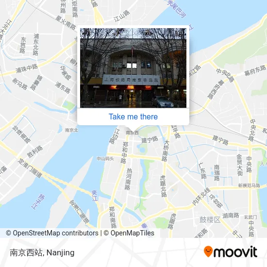 南京西站 map