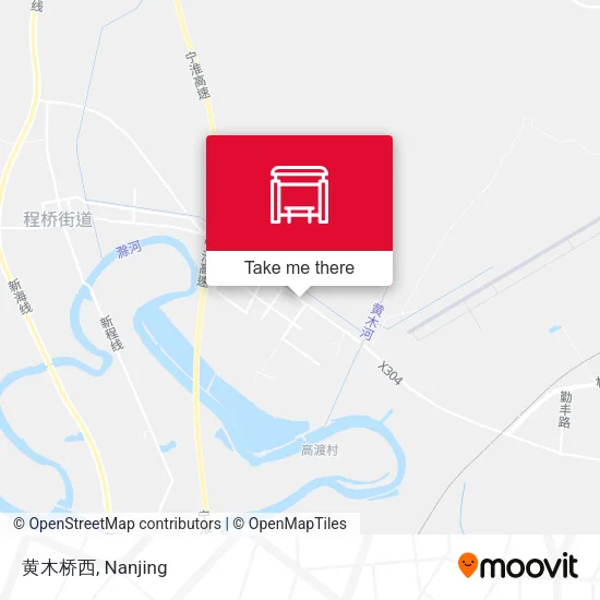 黄木桥西 map