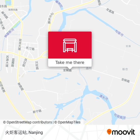 火炬客运站 map