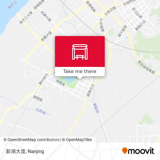 新湖大道 map