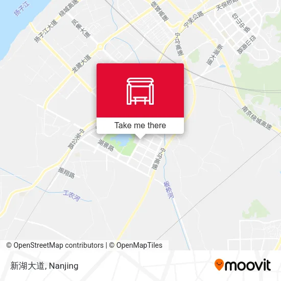 新湖大道 map