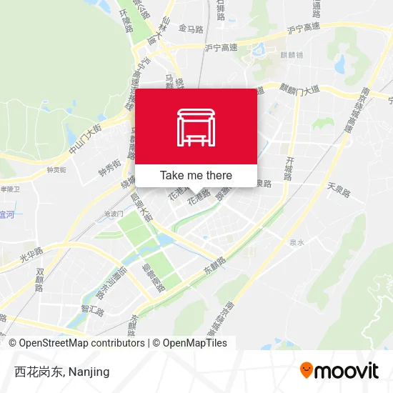 西花岗东 map