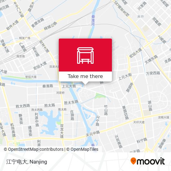 江宁电大 map